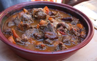 Recette Tajine de bœuf Jersiais aux fruits secs